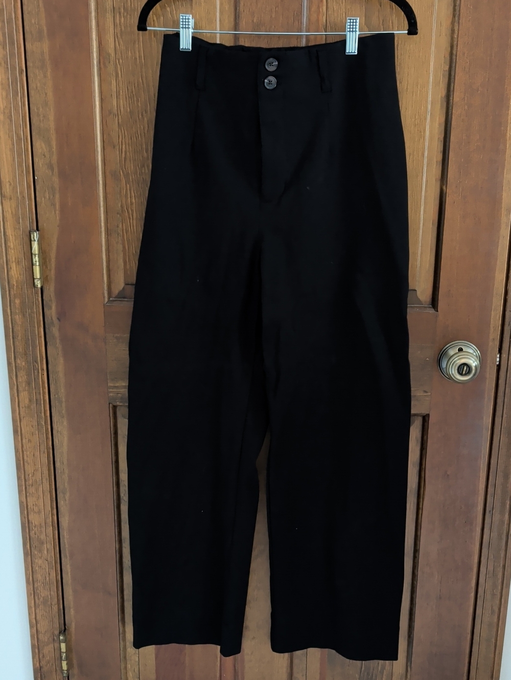 LC (Lauren Conrad) high waisted wide leg black pants